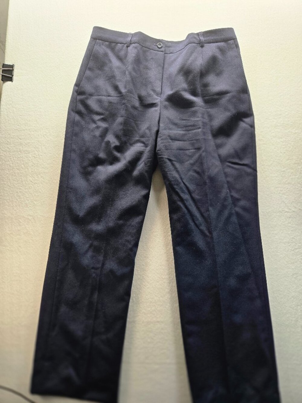 Pendleton Petite Women’s 12P Navy 100% Virgin Wool Dress Pants Trousers